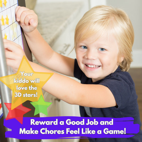 Customizable Star Incentive Chart or Replacement Board and Stars for the I Can Do It Reward Chart by Kenson Kids