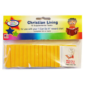 "I Can Do It!" Reward Chart Supplemental Christian Living Pack by Kenson Kids - Kenson Parenting Solutions