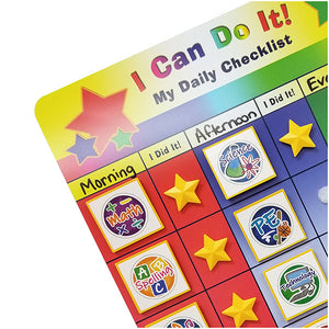 "I Can Do It!" Reward Chart Supplemental School Subject Pack by Kenson Kids