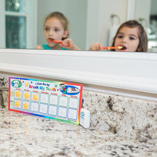 Load image into Gallery viewer, &quot;I Can Do It!&quot; Tooth Brushing Chart by Kenson Kids - Kenson Parenting Solutions