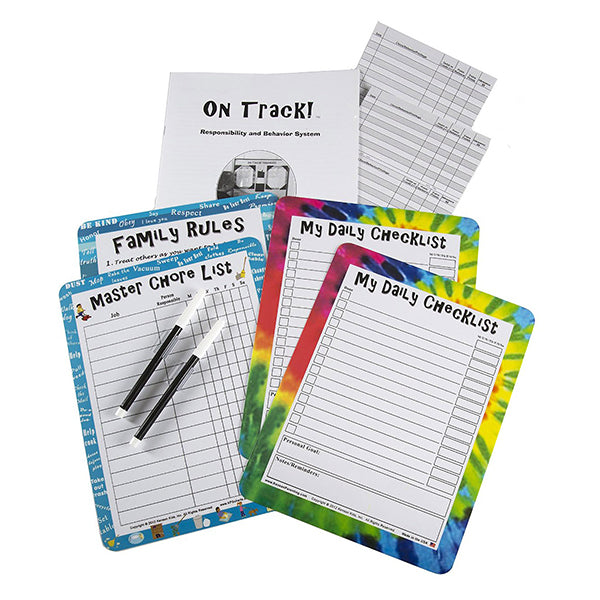 On Track! responsibility and behavior system for tweens by Kenson Kids - Kenson Parenting Solutions