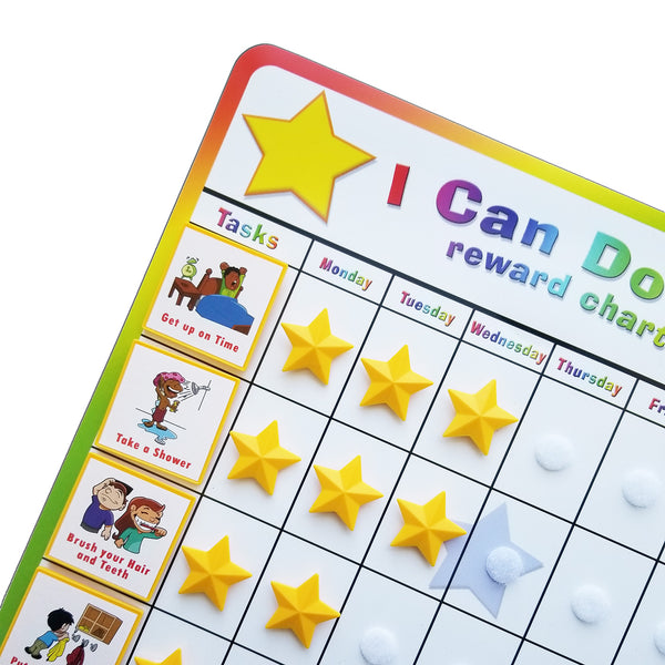 "I Can Do It!" Reward Chart Supplemental School Pack by Kenson Kids - Kenson Parenting Solutions