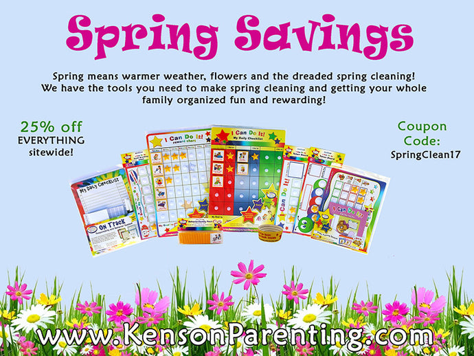 Spring Cleaning with Kids!