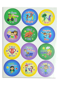 "I Can Do It!" Reward Chart with FREE BONUS family rules and reward stickers!