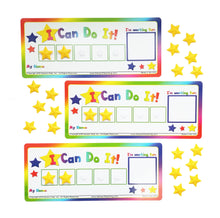 Load image into Gallery viewer, &quot;I Can Do It!&quot; Token Board Star Incentive Chart (3 Pack) by Kenson Kids - Kenson Parenting Solutions