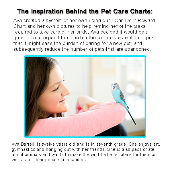 Kid Inspired Cat Care Chart by Kenson Kids - Kenson Parenting Solutions