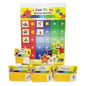 I Can Do It! My Daily Checklist Supplemental Pack Bundle by Kenson Kids - Kenson Parenting Solutions