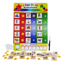 Load image into Gallery viewer, &quot;I Can Do It&quot; My Daily Checklist/ School Subjects Bundle by Kenson Kids