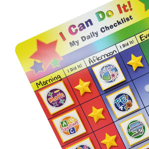 "I Can Do It" My Daily Checklist/ School Subjects Bundle by Kenson Kids