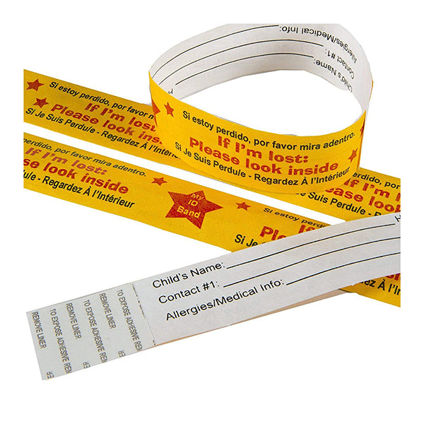 Safety Travel ID Bands by Kenson Kids - Kenson Parenting Solutions
