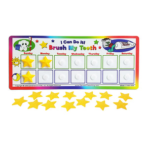 "I Can Do It!" Tooth Brushing Chart by Kenson Kids - Kenson Parenting Solutions