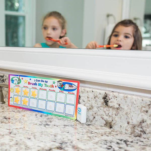 "I Can Do It!" Tooth Brushing Chart by Kenson Kids - Kenson Parenting Solutions