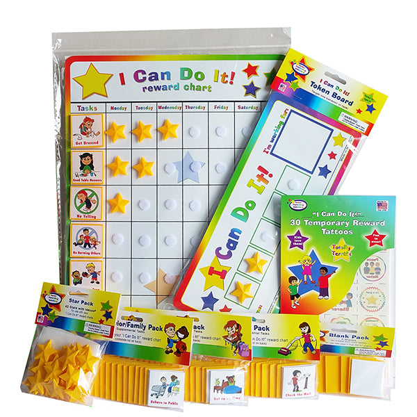 I Can Do It! reward chart Behavior Bundle by Kenson Kids - Kenson Parenting Solutions