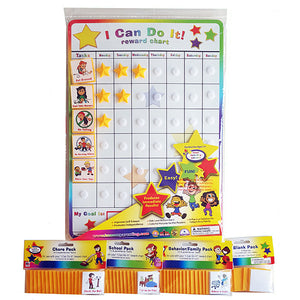 I Can Do It! Reward Chart Supplemental Pack Bundle by Kenson Kids - Kenson Parenting Solutions