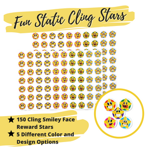 We Can Do It! Customizable Dry Erase Incentive Chart with Cling Stars!