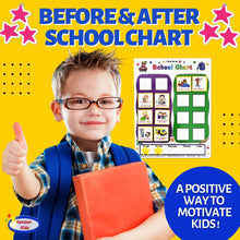 Load image into Gallery viewer, I Can Do It! Before and After School Chart by Kenson Kids