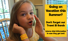 Load image into Gallery viewer, Safety Travel ID Bands by Kenson Kids - Kenson Parenting Solutions