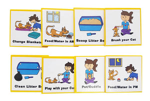 Kid Inspired Cat Care Chart by Kenson Kids - Kenson Parenting Solutions