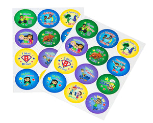I Can Do It  Motivational Sticker Pack, Pack of 24 - Kenson Parenting Solutions