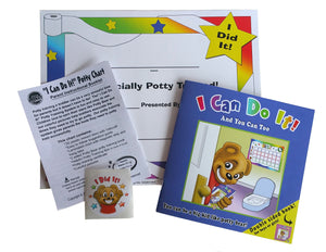 "I Can Do It!" Potty Training Chart System by Kenson Kids - Kenson Parenting Solutions