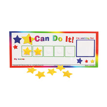 Load image into Gallery viewer, &quot;I Can Do It!&quot; Star Token Board Incentive Chart by Kenson Kids - Kenson Parenting Solutions